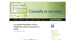 Desktop Screenshot of pharmacie-thezan.com